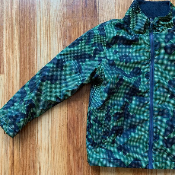 Boys Swiss Tech Camo Print Jacket - Picture 3 of 4